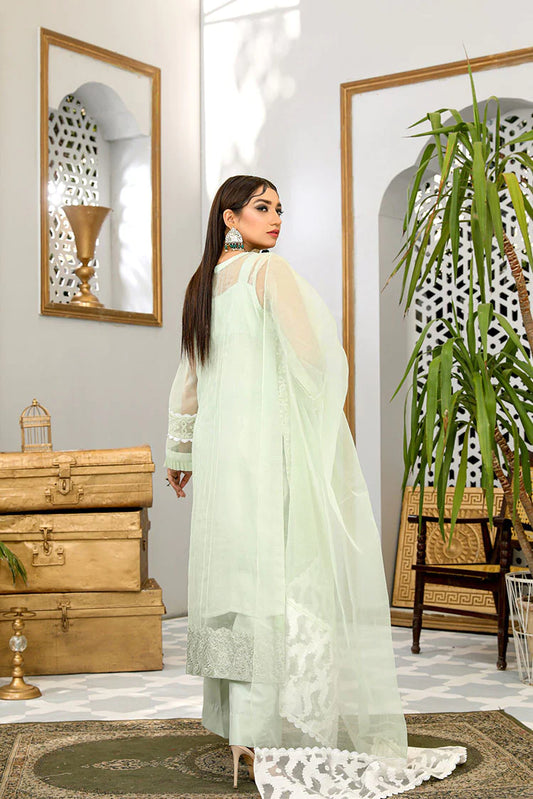 Picture of Maryam Malik - Noor Festive Collection - Pistachio - Available at Raja Sahib