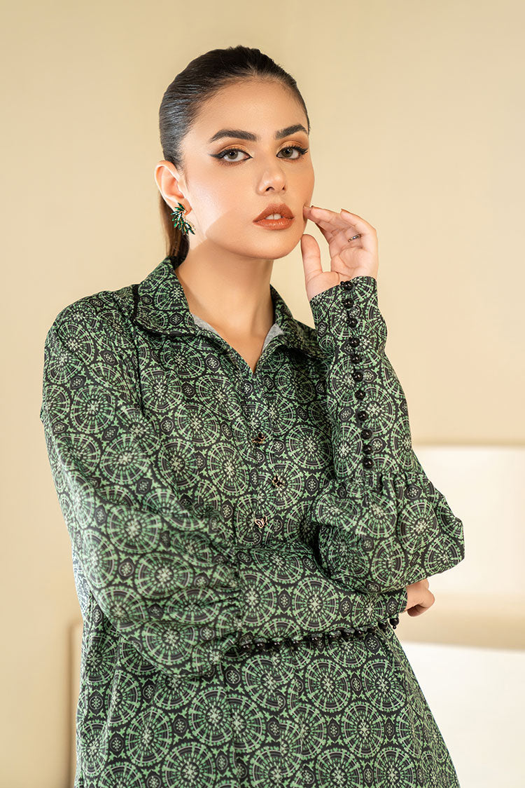 Picture of Hemstitch - Printed Pret Collection - Emerald - Available at Raja Sahib