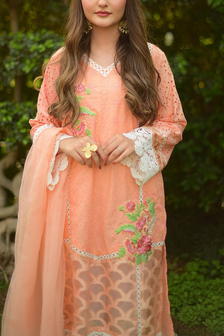 Picture of RJS Pret - Bahar Pret Collection - Prima Peach - Available at Raja Sahib