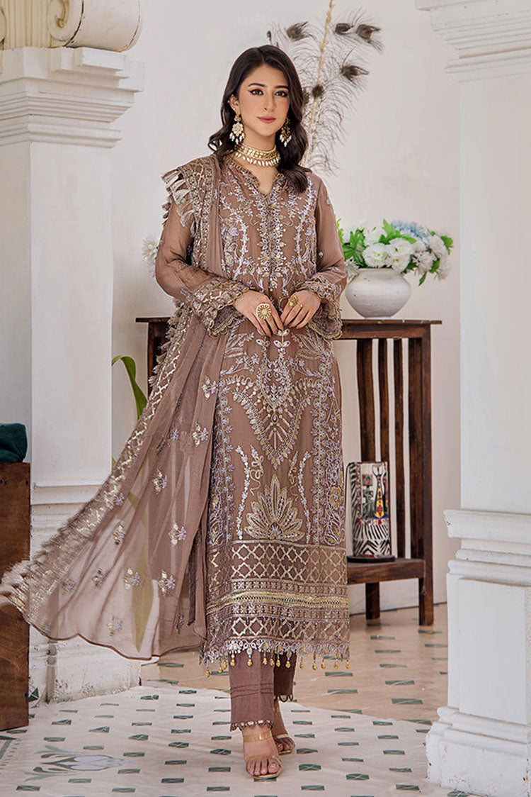 Picture of Humdum - Pareesha Embroidery Tilla Work Collection - PS-04 - Available at Raja Sahib