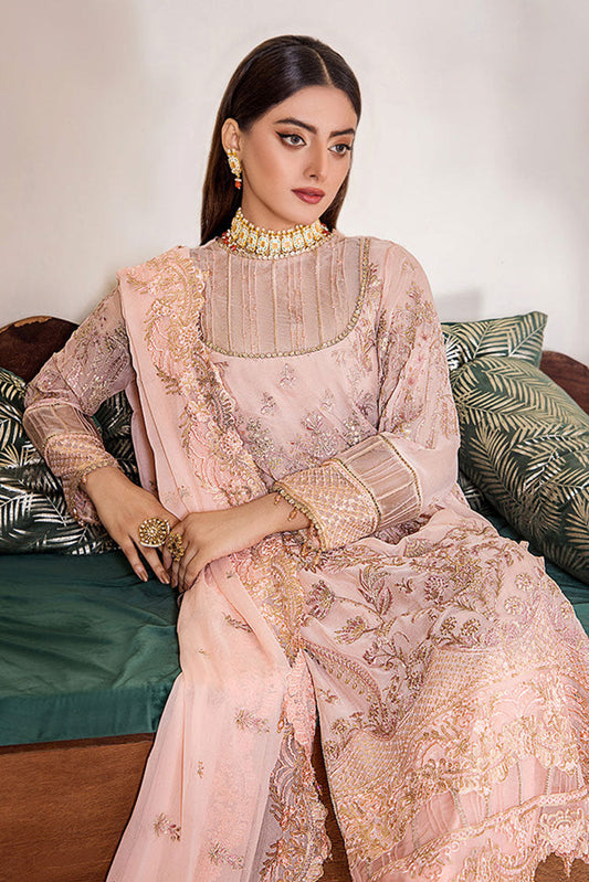 Picture of Humdum - Pareesha Embroidery Tilla Work Collection - PS-07 - Available at Raja Sahib