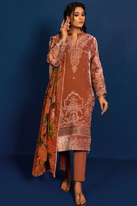 Picture of Adans Libas - Plachi Embroidered Unstitched Collection - 5410 - Available at Raja Sahib