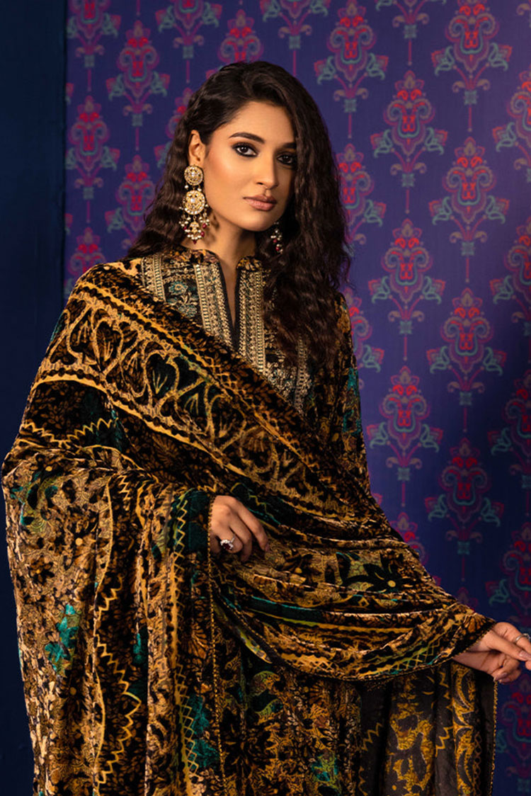 Picture of Adans Libas - Plachi Embroidered Unstitched Collection - 5407 - Available at Raja Sahib