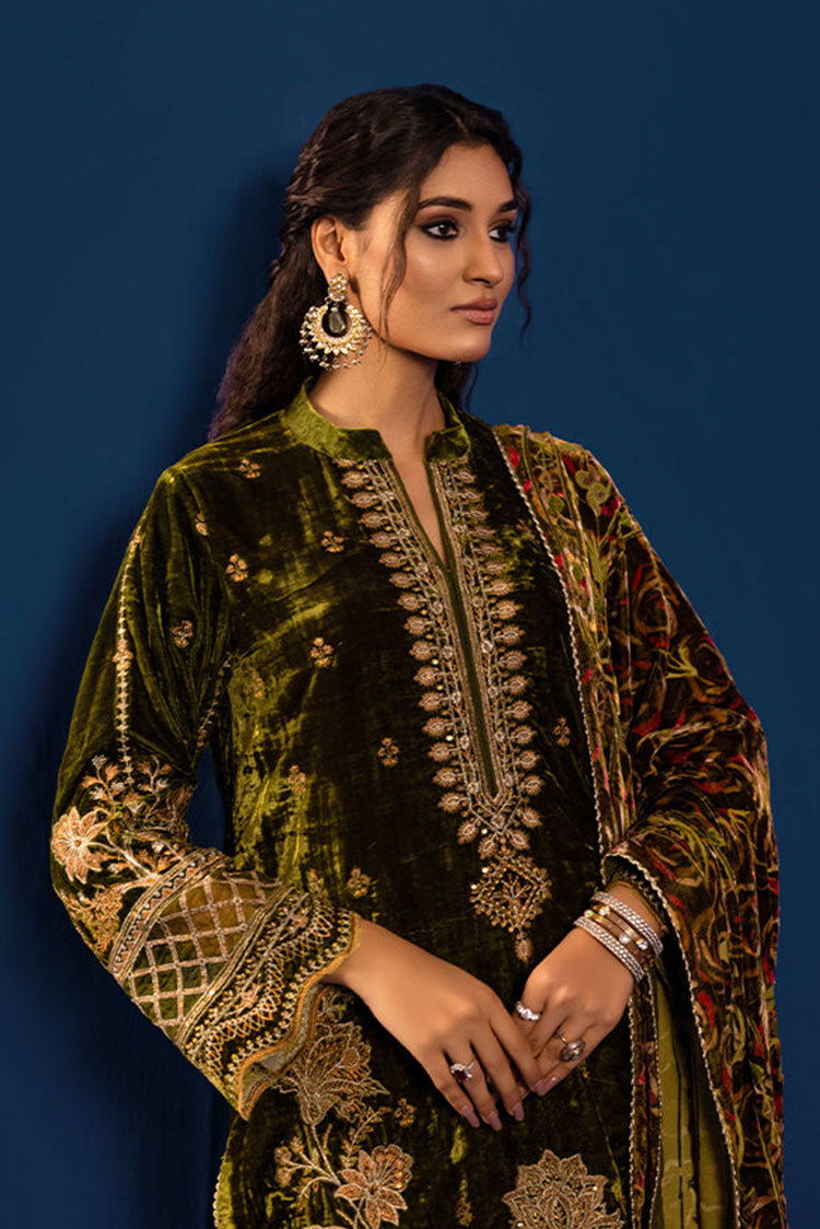 Picture of Adans Libas - Plachi Embroidered Unstitched Collection - 5409 - Available at Raja Sahib