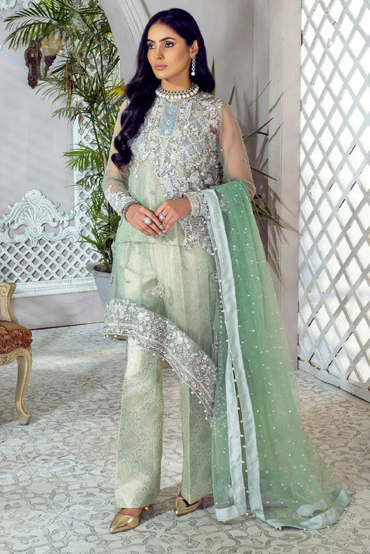 Picture of Shahbano - The Wedding Edit Luxury Pret - Rang-e-feroza - Available at Raja Sahib