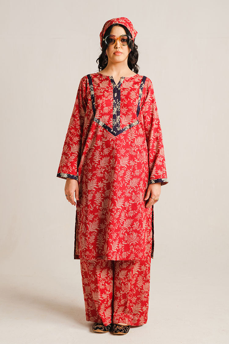 Picture of Humjoli - 2 Piece Khaddar Pret Collection - HJ-W-03 - Available at Raja Sahib