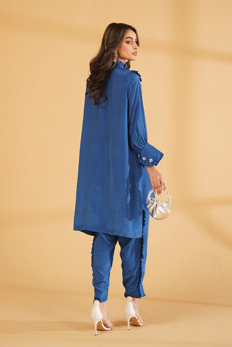 Picture of RJS Pret - Sophie | Cobalt Blue - Available at Raja Sahib