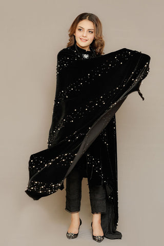 Picture of RJS Pret - Winternalia RTW Collection - Milky Way (Shawl Only) - Available at Raja Sahib