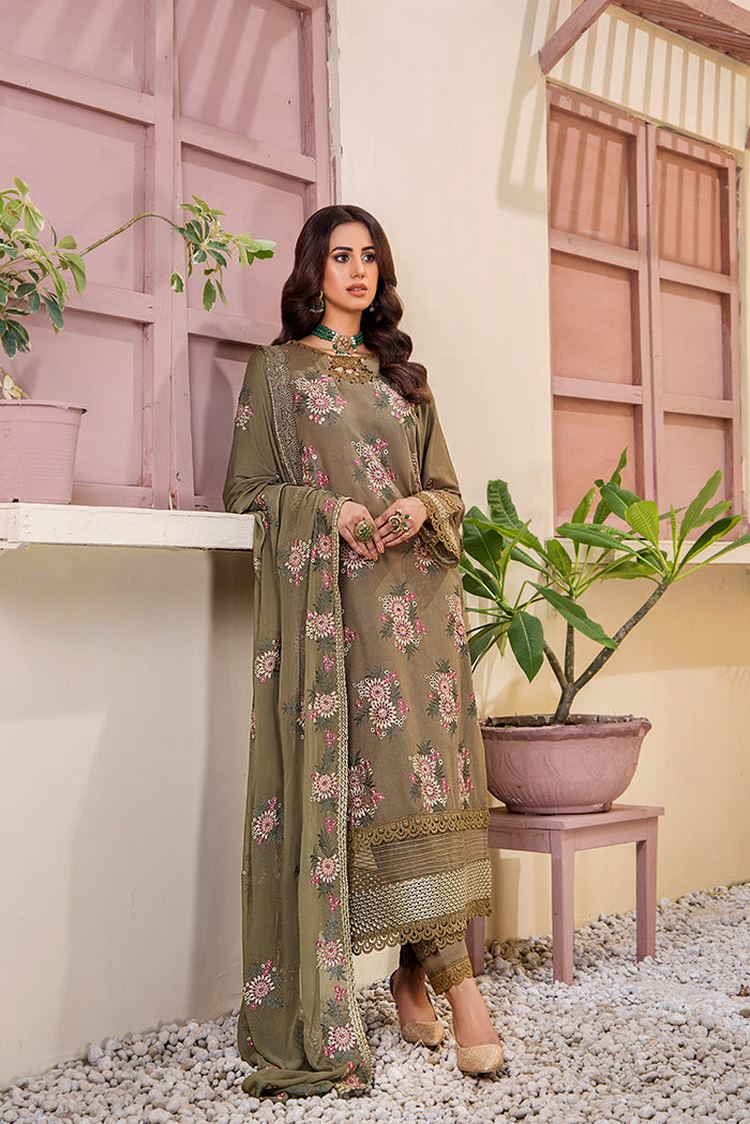 Picture of Humdum - Rumli Embroidery Karandi Collection-RM-05 - Available at Raja Sahib