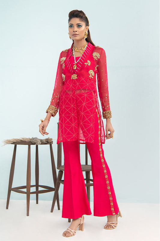 Picture of Maria Osama Khan - Signature Pret '21 - Peony - Available at Raja Sahib