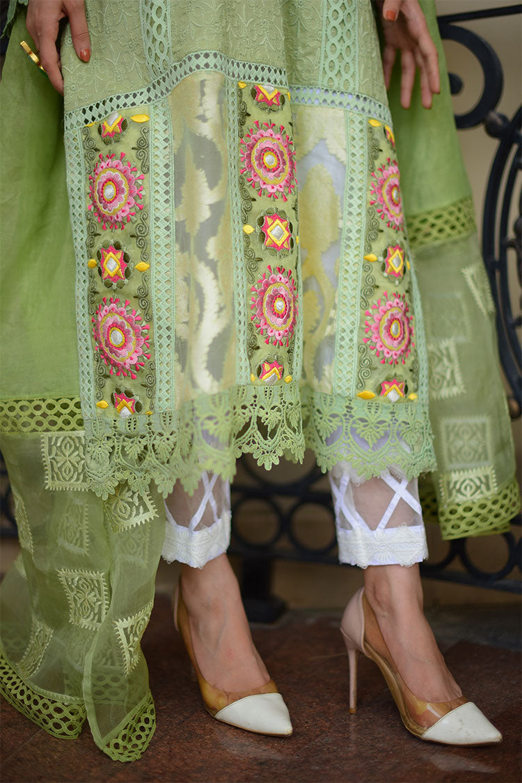 Picture of RJS Pret - Bahar Pret Collection - Sheen Green - Available at Raja Sahib