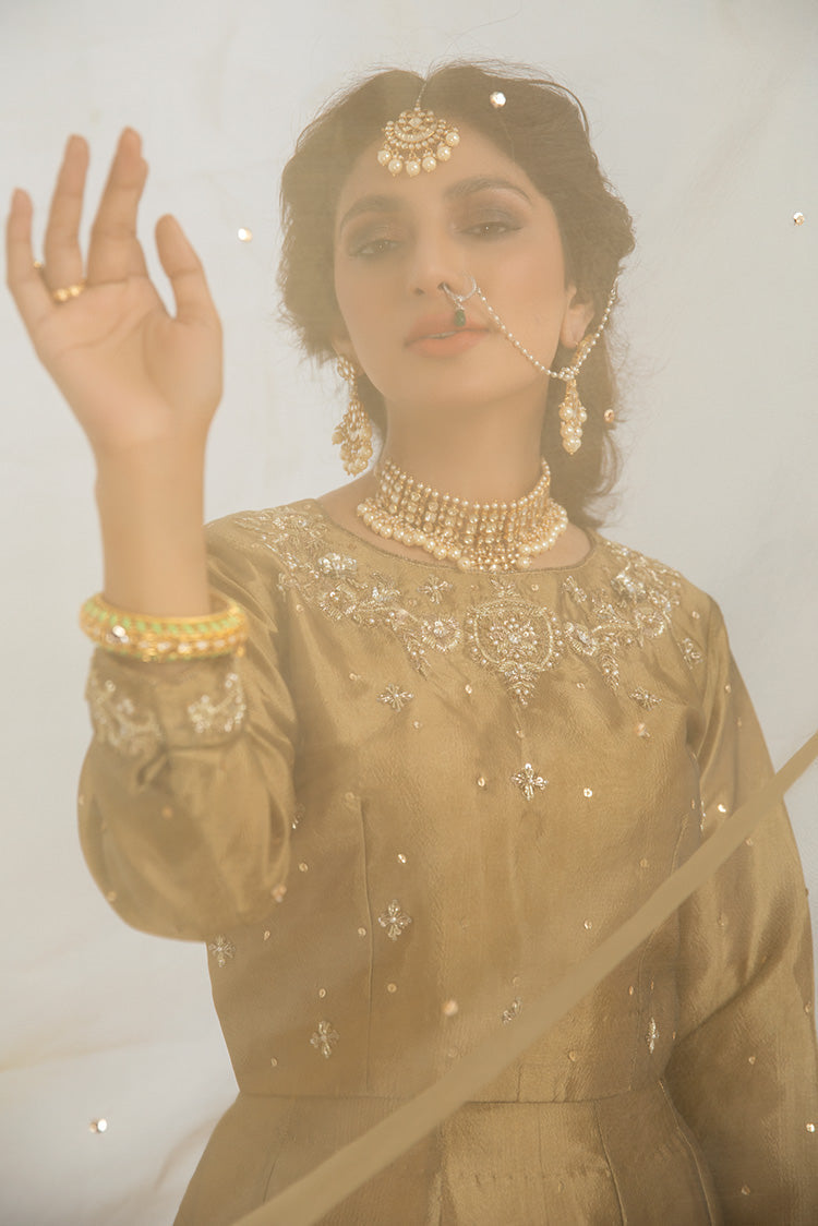 Picture of Shahbano - Pristine Ready to Wear Collection - Shehnai - Available at Raja Sahib