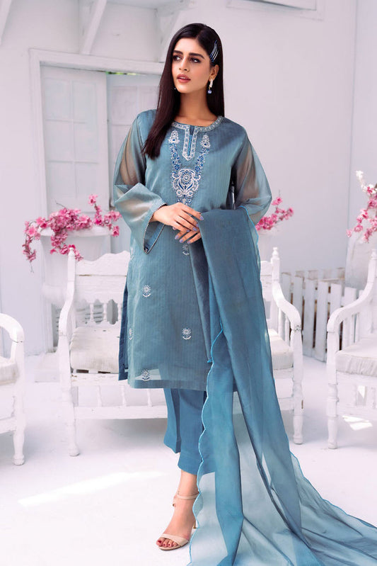 Picture of PSK Couture - Humsafar Exclusive Collection - Sky Fall - Available at Raja Sahib