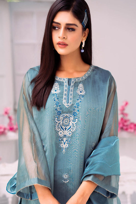 Picture of PSK Couture - Humsafar Exclusive Collection - Sky Fall - Available at Raja Sahib