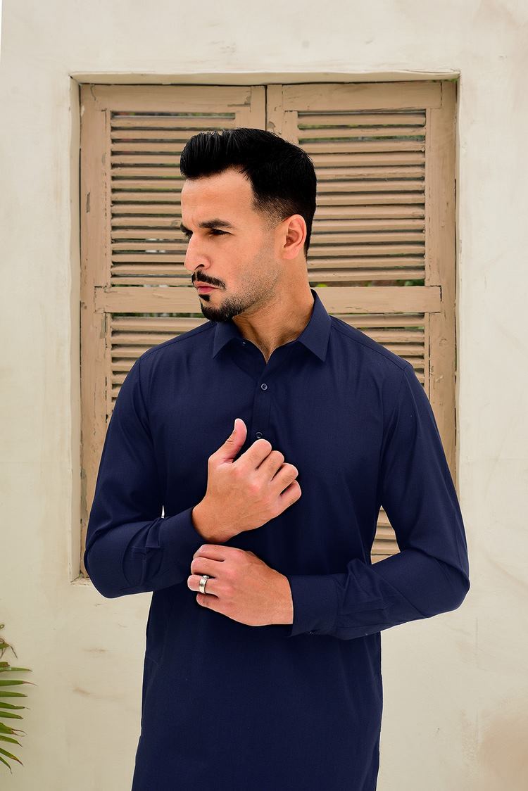 Picture of Dynasty - Wash & Wear Shalwar Kameez - Available at Raja Sahib