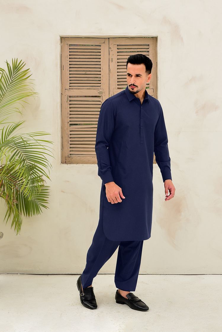 Picture of Dynasty - Wash & Wear Shalwar Kameez - Available at Raja Sahib