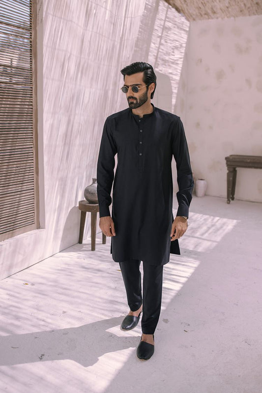 Picture of Dynasty - Blended Kurta Trouser - Available at Raja Sahib