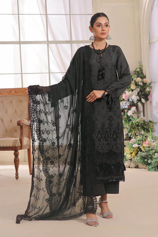 Picture of Safwa - Aura 3 Piece Masuri Premium Embroidered Collection - SUC-02 - Available at Raja Sahib