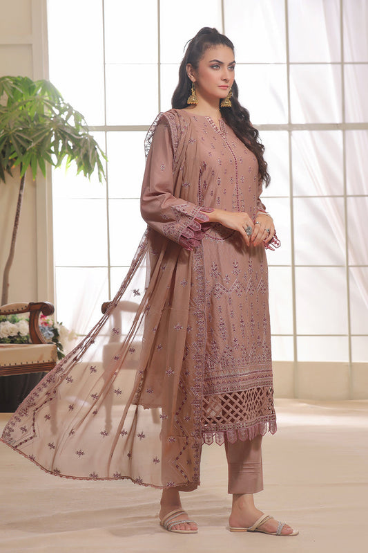 Picture of Safwa - Aura 3 Piece Masuri Premium Embroidered Collection - SUC-04 - Available at Raja Sahib