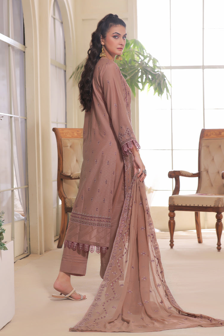 Picture of Safwa - Aura 3 Piece Masuri Premium Embroidered Collection - SUC-04 - Available at Raja Sahib