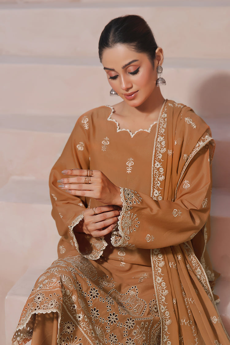 Picture of Safwa - Aura 3 Piece Masuri Premium Embroidered Collection - SUC-06 - Available at Raja Sahib