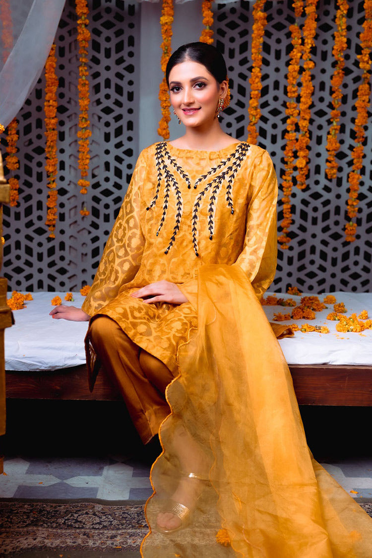 Picture of PSK Couture - Humsafar Exclusive Collection - Sunshine - Available at Raja Sahib