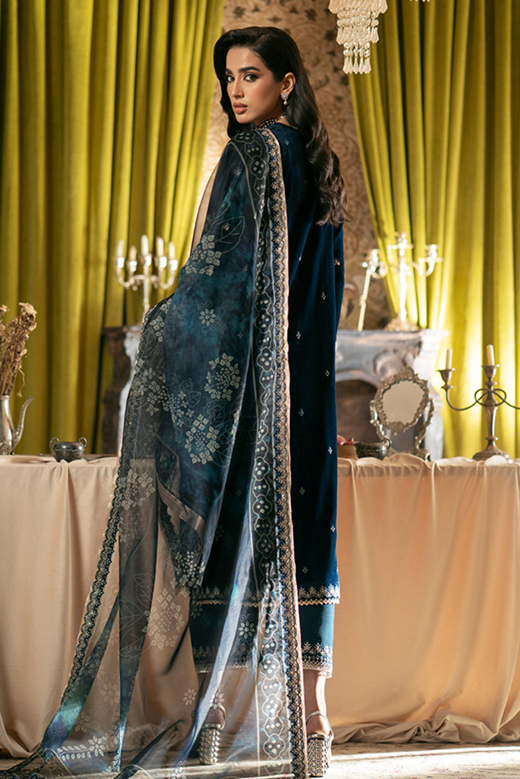 Picture of Meraki Unstitched Velvet Formals - Sareena - Available at Raja Sahib