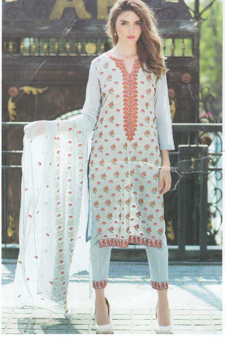 Picture of Shaista - Design 109 Embroidered Swiss Collection - Available at Raja Sahib