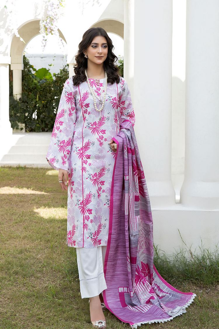 Picture of Safwa - TSC-02 - Safwa Trendy Doria Viscose 3-Piece Collection Vol 01 - Available at Raja Sahib