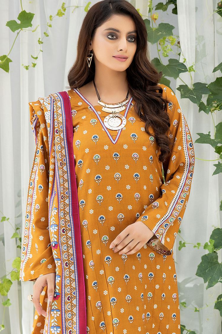 Picture of Safwa - TSC-07 - Safwa Trendy Doria Viscose 3-Piece Collection Vol 01 - Available at Raja Sahib