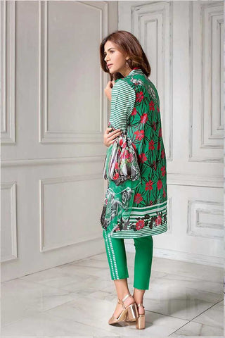 3 PC Embroidered Silk Suit AS14 Summer Collection
