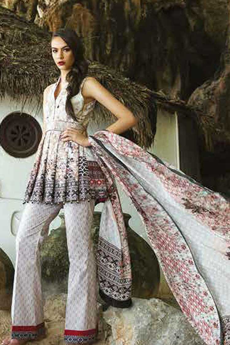 Picture of Shariq - MHT 8A Maheen Taseer Luxury Lawn Collection - Available at Raja Sahib