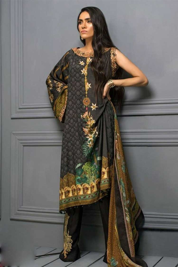 Picture of Asim Jofa - Design 03 Silk Chiffon Collection - Available at Raja Sahib