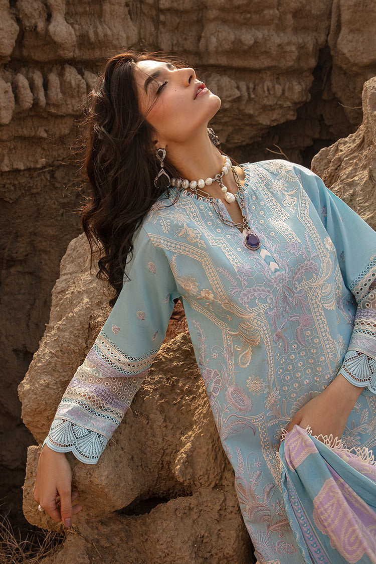 Picture of Aghaaz Luxury Unstitched Lawn Collection - 1134 - Available at Raja Sahib