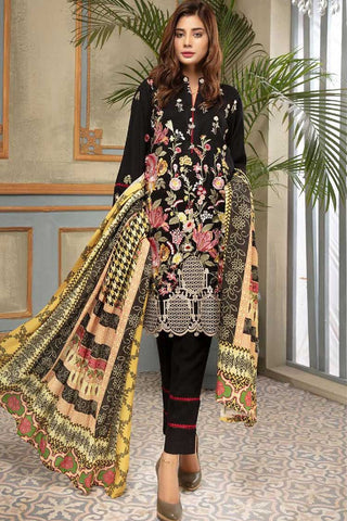 A-592 Abeeha Embroidered Peach Collection