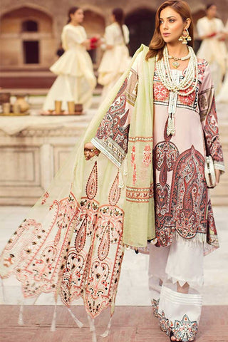 Picture of 06-Baad E Sabah Daastan Luxury Lawn Collection - Available at Raja Sahib