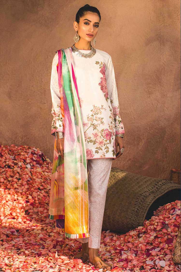 Picture of Zara Shahjahan - 12B-Shaam B Summer Lawn Collection - Available at Raja Sahib