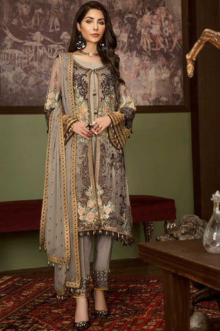 07 Kyanite Embroidered Chiffon Collection Vol 5