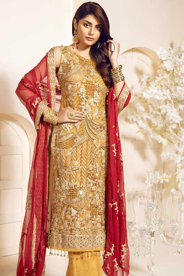 Picture of Mashq - Crao Royal (Ma-09) Premium Chiffon Collection - Available at Raja Sahib