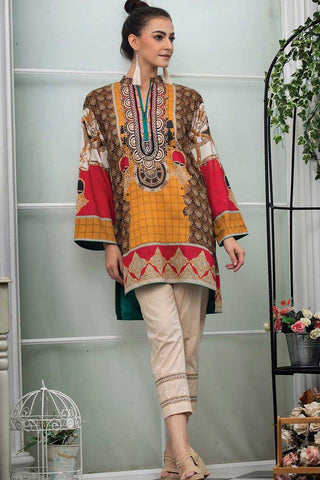 10B-TROPICAL SUMMER 1 Piece Komal Spring Lawn Collection