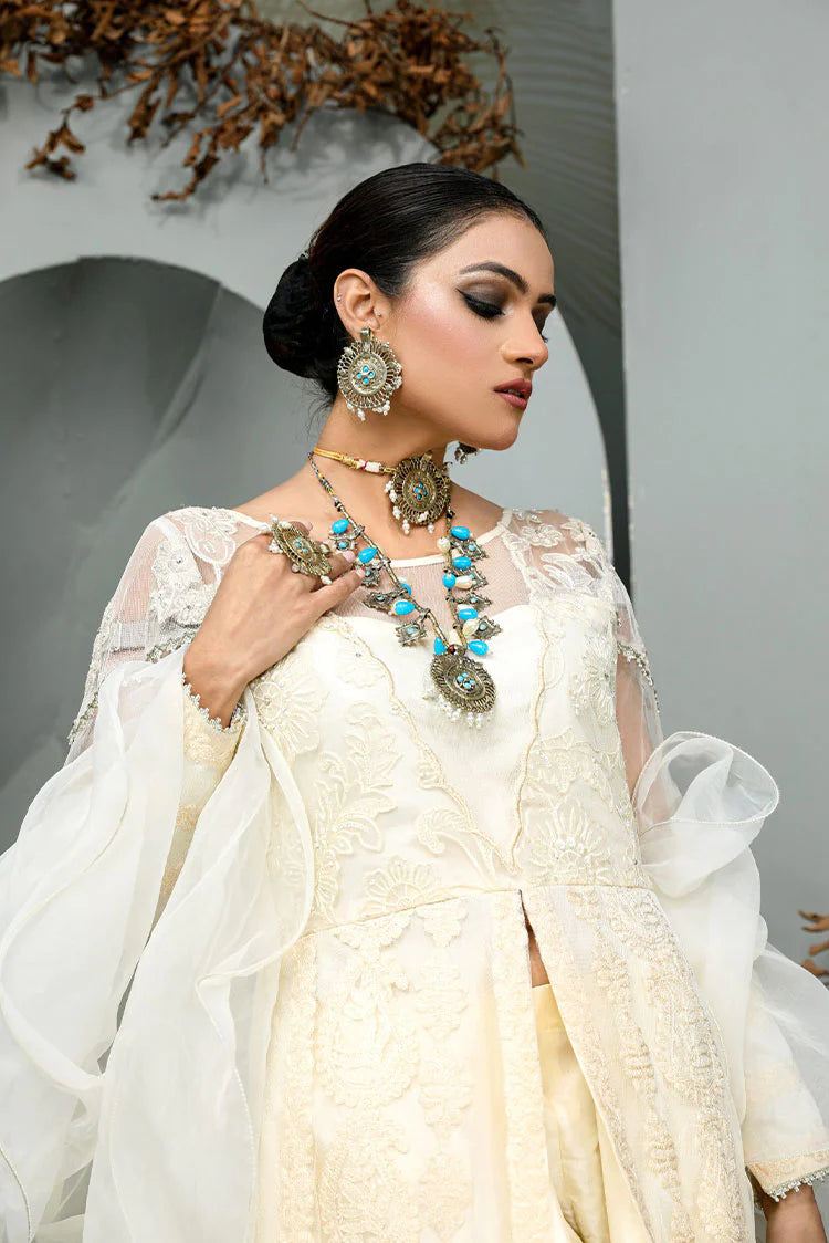 Picture of Maryam Malik - Noor Festive Collection - Vanilla - Available at Raja Sahib