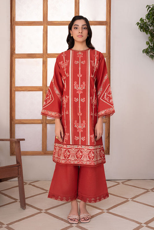 Picture of Vitalia - Winter Pret Essentials - Tangerine - Available at Raja Sahib