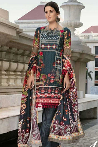 Design 105 Minha Embroidered Lawn Collection