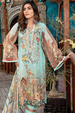 AE 55 Aafreen Embroidered Lawn Collection