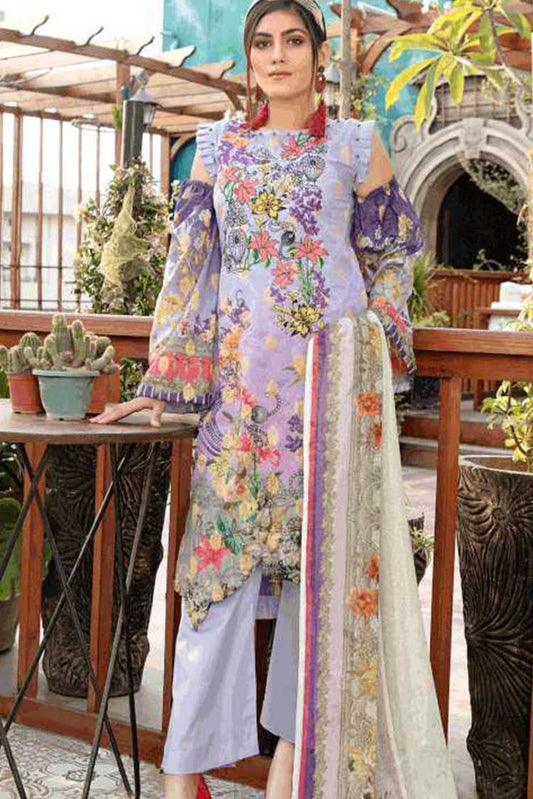 Picture of Riaz Arts - AE 59 Aafreen Embroidered Lawn Collection - Available at Raja Sahib