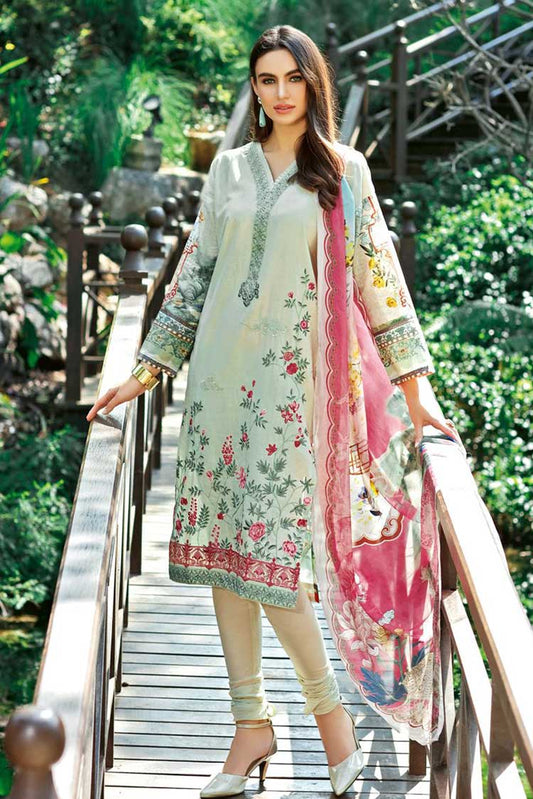 Picture of Gul Ahmed - SSM 20 3 PC Lawn Suit Summer Premium Lawn Collection Vol 1 - Available at Raja Sahib