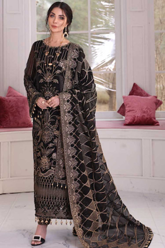 Picture of Flossie - 06 Classy Missy Executive Embroidered Collection Vol 1 - Available at Raja Sahib