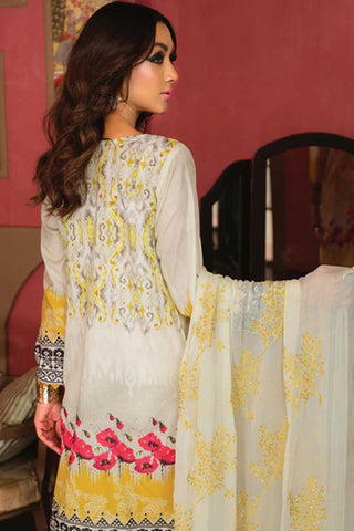 Picture of Raaya - Design 525 Dhanak Spring Summer Collection - Available at Raja Sahib