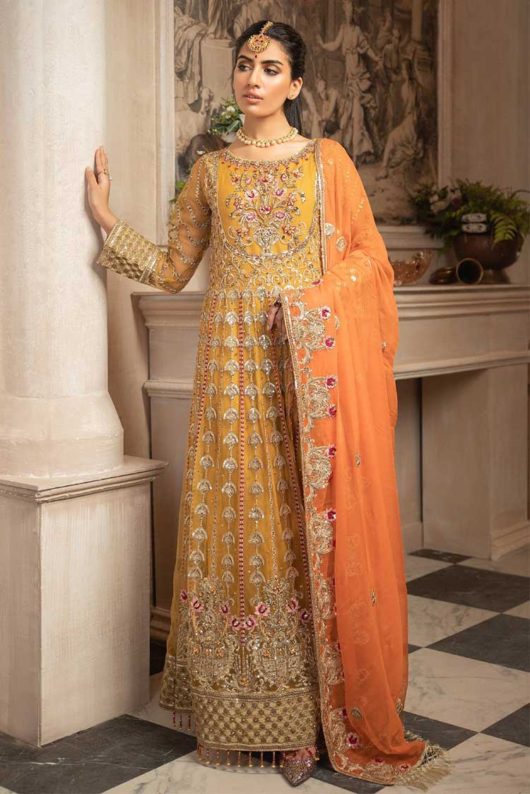 Picture of Mashq - MY 01 Kesari Formal Collection - Available at Raja Sahib