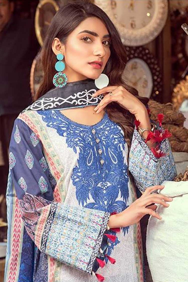 Picture of Al Zohaib Textile - Rne20 8 Rung Embroidered Collection Vol 1 - Available at Raja Sahib